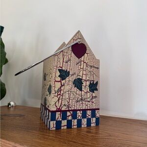 Home Interiors & Gifts Painted Basket Decor